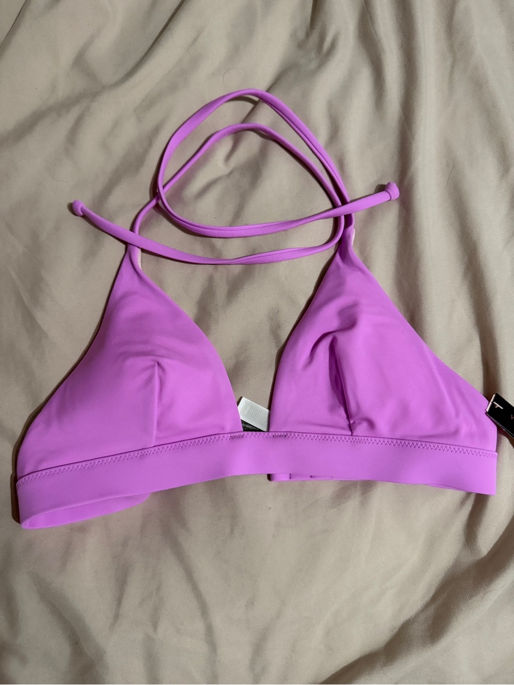 Victoria's Secret Lavender-Pink Triangle Bikini Top